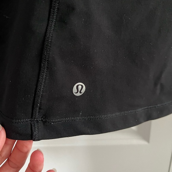 Lululemon Face The Frost 1/2 Zip Running Hoodie with textured arms sleeve & back - Picture 7 of 8